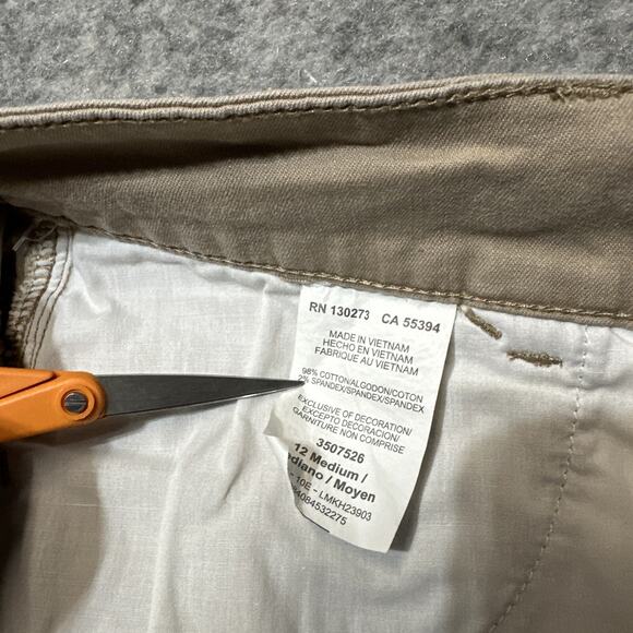 Lee Slender Secret Lower On The Waist Men's Straight Jeans Size 12M Medium Beige - Picture 10 of 10
